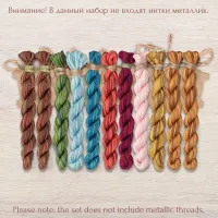 Набор ниток OwlForest для схемы «Сказки Пушкина» (ПНК)