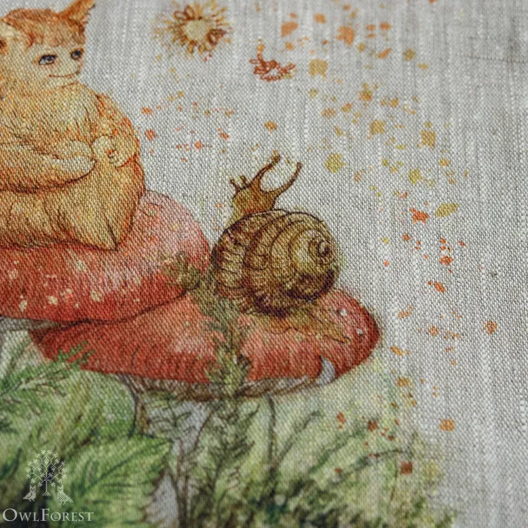 Сумка-шоппер «Осень на грибочке»