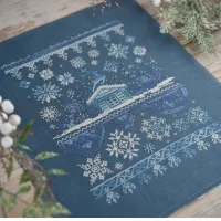 Электронная схема «Серебряное копытце. Морозные узоры»