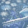 Электронная схема «Серебряное копытце. Морозные узоры»