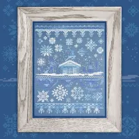 Электронная схема «Серебряное копытце. Морозные узоры»