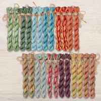 Набор ниток OwlForest для схемы «Лоскутный календарь» (ПНК)