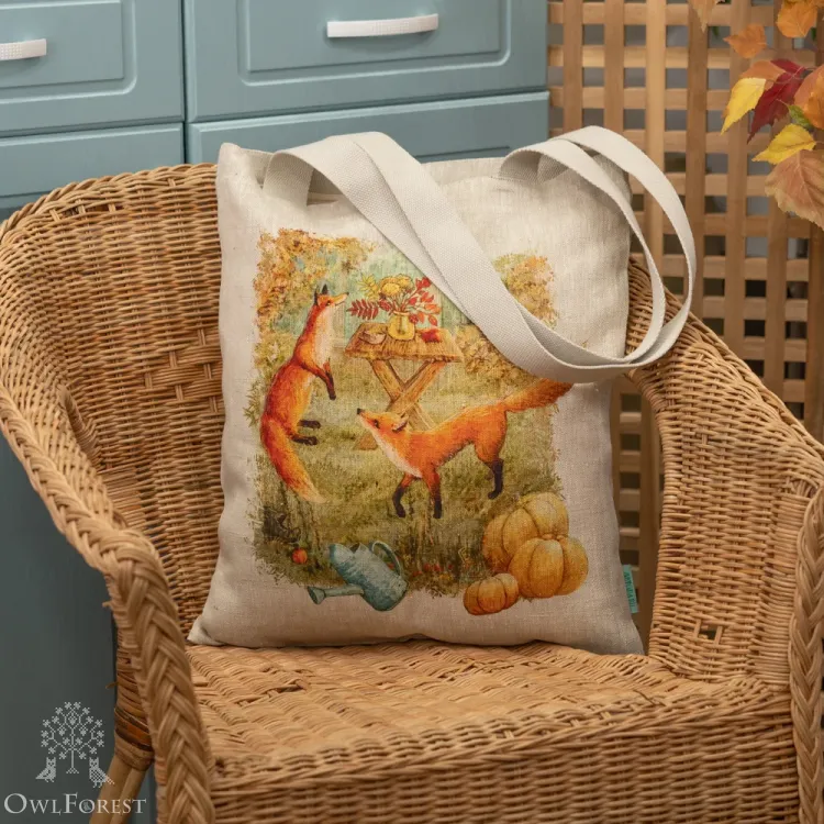 Сумка-шоппер «Лисы»