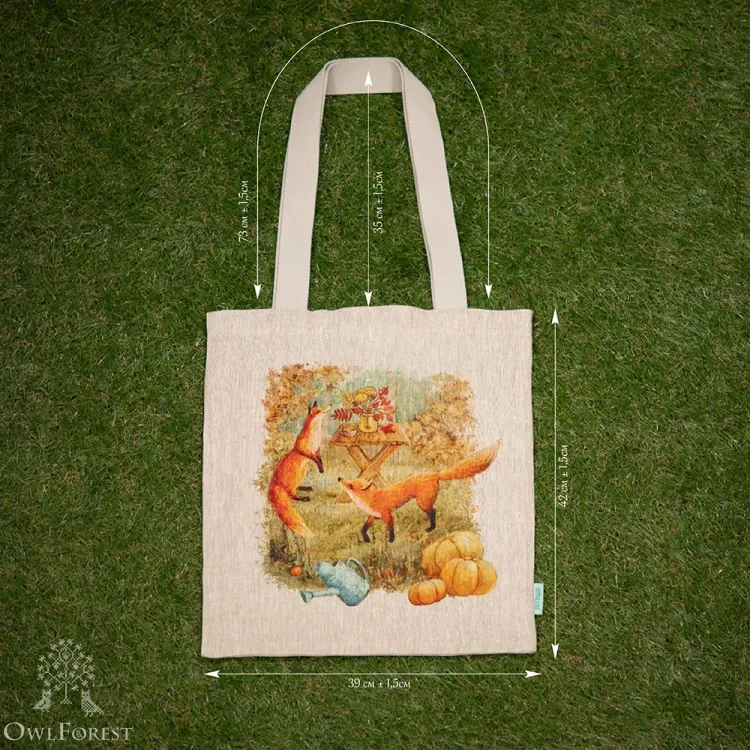 Сумка-шоппер «Лисы»