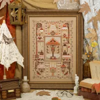 Схема для вышивания «Семплер с лампами»