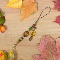 Маячок для ножниц «Облепиховое лето» цвет фурнитуры бронза