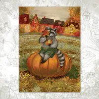 Открытка «Самая большая тыква»