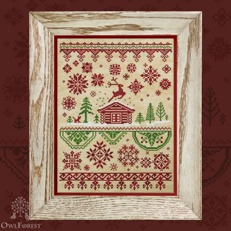 Электронная схема «Серебряное копытце. Рождество»