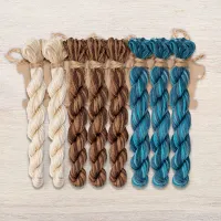 Набор ниток OwlForest для схем «Индейские мотивы» (DMC) 3 цвета