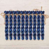 Набор ниток OwlForest для схемы «Вороний семплер» Англ.  (ПНК им. Кирова)