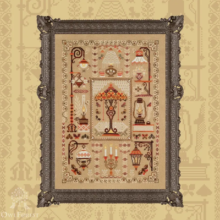 Электронная схема «Семплер с лампами»