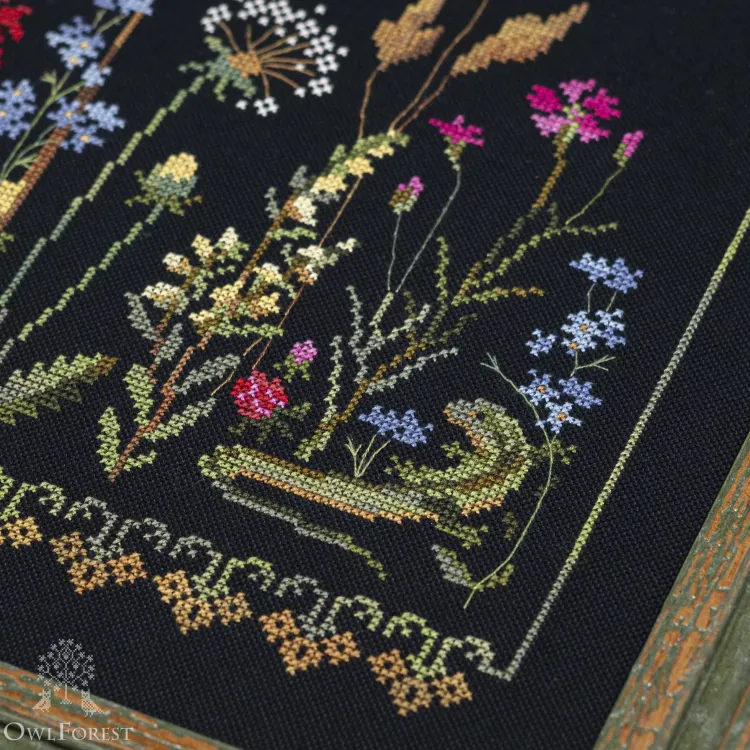 Электронная схема «Разнотравье. Кузнечик»