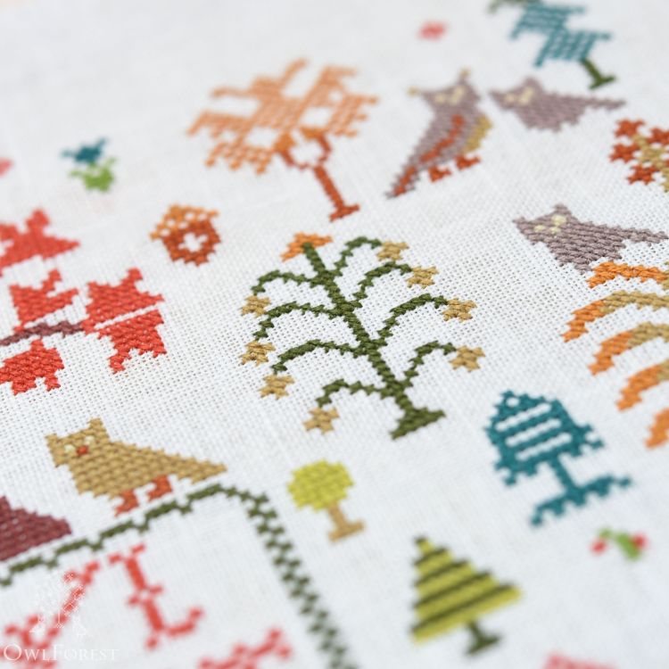 Электронная схема «Совиный лес. Начало»