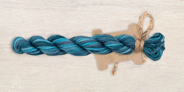 Мулине Owlforest 3428 — «Глубокий атлантический»