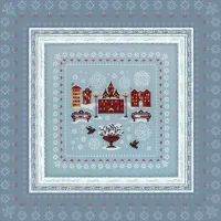 Схема для вышивания «Зимние сюжеты. Сквер» 