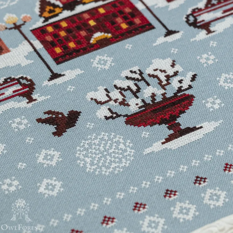 Схема для вышивания «Зимние сюжеты. Сквер» 