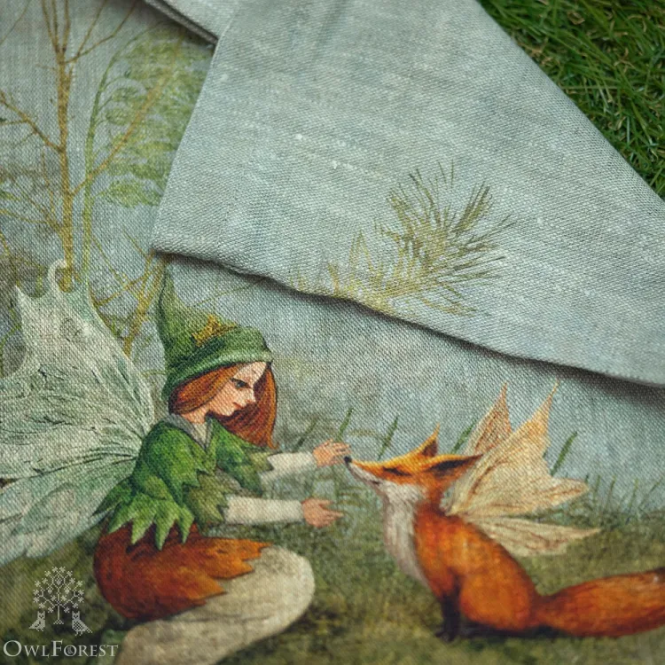 Сумка-шоппер «Феечка и лисы»