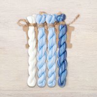 Набор ниток OwlForest для для схемы «Серебряное копытце. Морозные узоры» (ПНК)