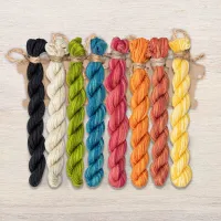 Набор ниток OwlForest для схемы «Мексика» (ПНК)