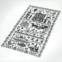 Схема для вышивания «Черный винтаж»