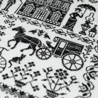 Схема для вышивания «Черный винтаж»