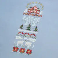 Электронная схема «Домик на Северном полюсе»