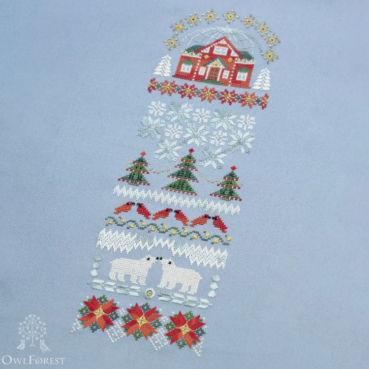 Электронная схема «Домик на Северном полюсе»