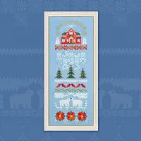 Электронная схема «Домик на Северном полюсе»