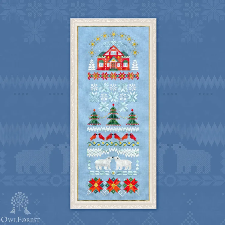 Электронная схема «Домик на Северном полюсе»