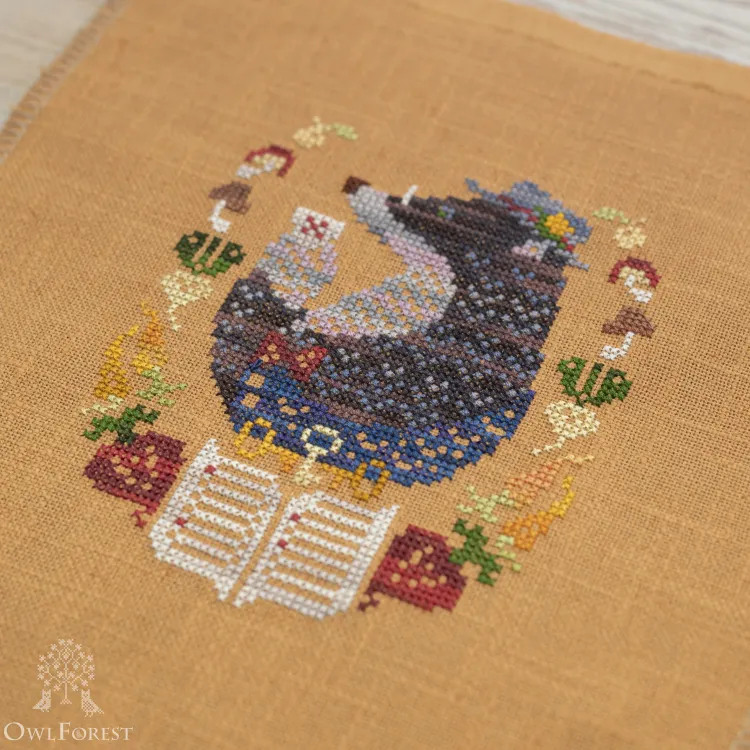 Электронная схема «Портрет Крота»