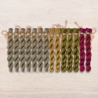 Набор ниток OwlForest для схемы «Звёздный дракон» (ПНК)