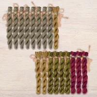 Набор ниток OwlForest для схемы «Звёздный дракон» (ПНК)