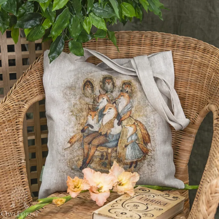 Сумка-шоппер «Рыжий лис»