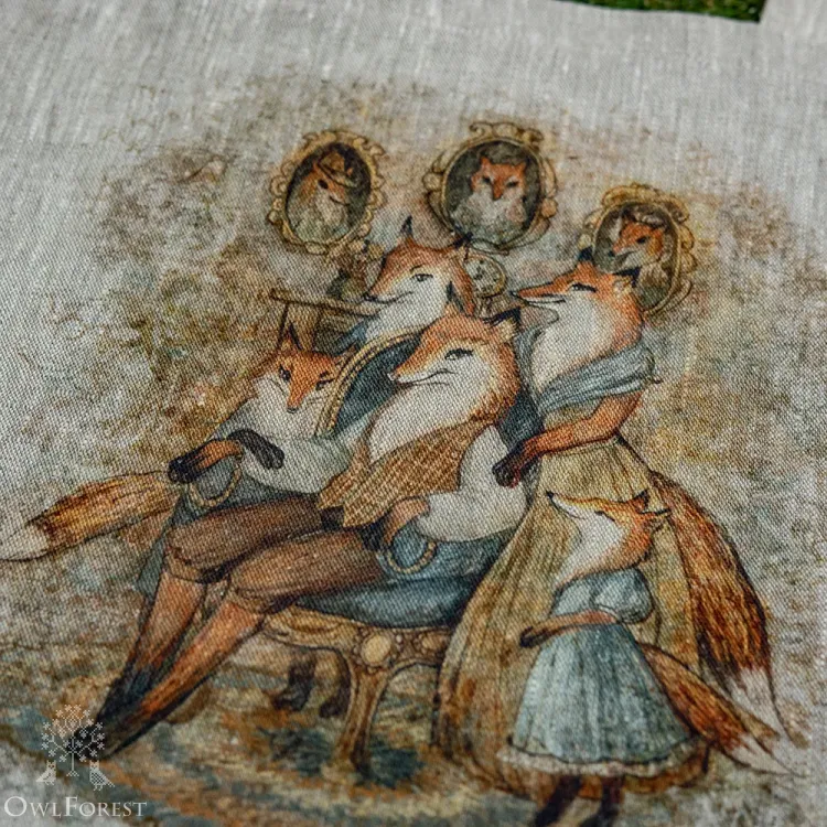 Сумка-шоппер «Рыжий лис»