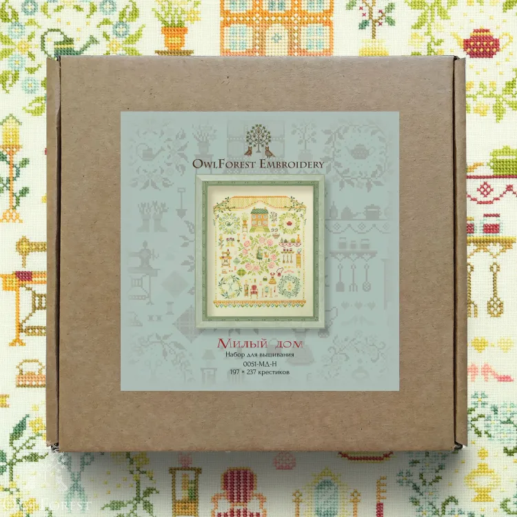Набор для вышивания «Милый дом»