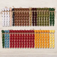 Набор ниток OwlForest для схемы «Сказочная азбука» (DMC)