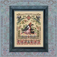 Схема для вышивания «Сорока-ворона» 