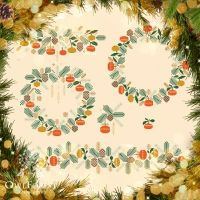 Буклет со схемами «Мандариновая гирлянда»