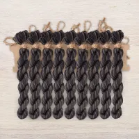 Набор ниток OwlForest для схемы «Чёрный винтаж» (DMC)