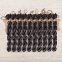 Набор ниток OwlForest для схемы «Чёрный винтаж» (DMC)