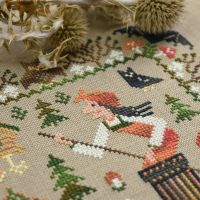 Схема для вышивания «Баба Яга»