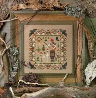 Схема для вышивания «Баба Яга»