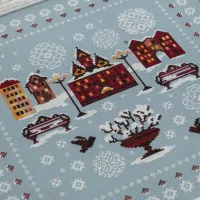 Электронная схема «Зимние сюжеты. Сквер»