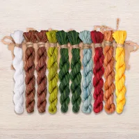 Набор ниток OwlForest для схемы «Кинотеатр «Сморчок» (DMC)