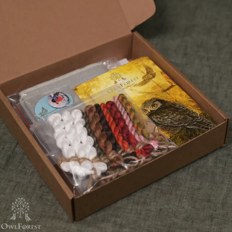 Набор для вышивания «Снежный кот»