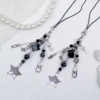 Маячок для ножниц «Черный винтаж» цвет фурнитуры серебро