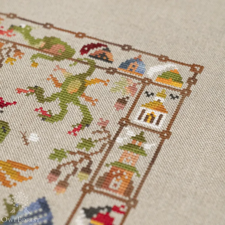 Схема для вышивания «Будни Горыничны»