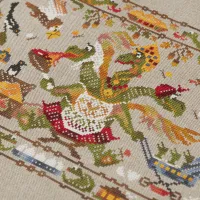 Схема для вышивания «Будни Горыничны»