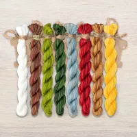 Набор ниток OwlForest для схемы «Кинотеатр «Сморчок» (ПНК)