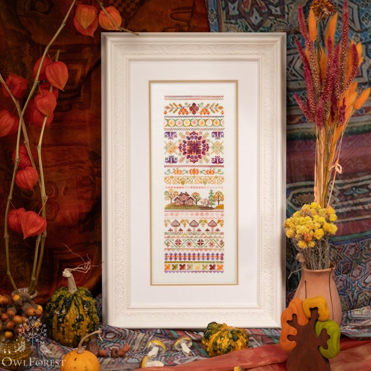 Схема для вышивания «Цвет осени»